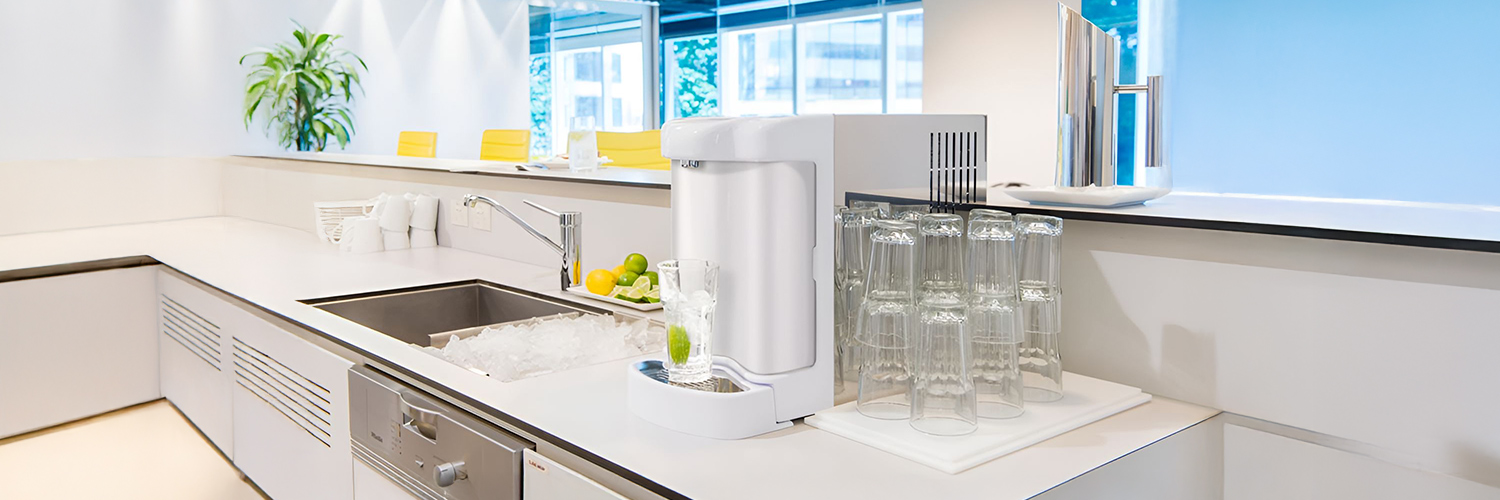 Aqua-Tech Slimline Benchtop, compact water dispenser.